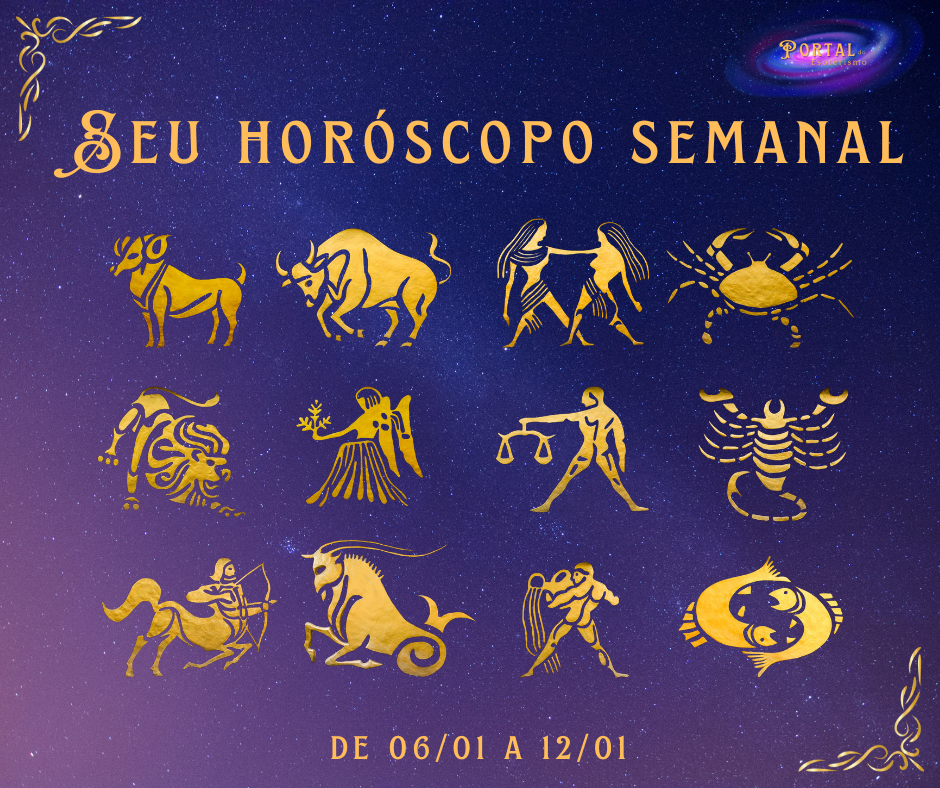 Horóscopo da semana de 6 a 12 de janeiro de 2025
